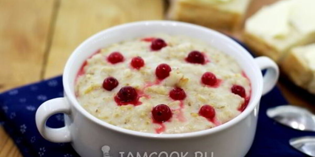 Рецепт овсяной каши в мультиварке