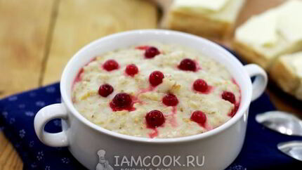 Овсяная каша в мультиварке