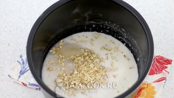 овсяная каша в мультиварке