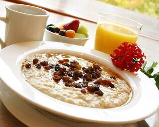 Овсянка в микроволновке