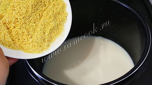 пшенная каша в мультиварке