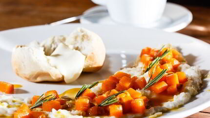 Рисовая каша с тыквой