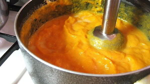 тыквенная каша с изюмом и корицей