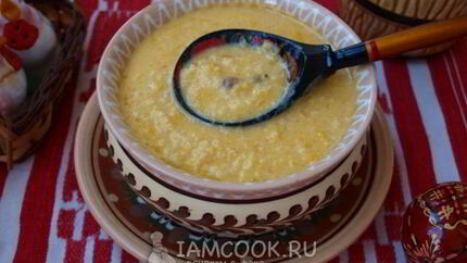 Тыквенная каша с пшеном