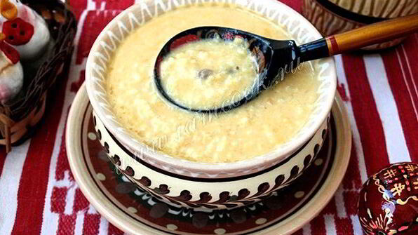 тыквенная каша с пшеном