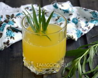 Апельсиновый напиток с эстрагоном