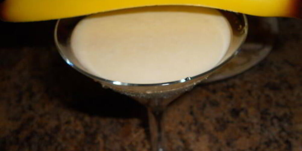 Рецепт бананового коктейля