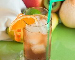 Апельсиновый холодный чай