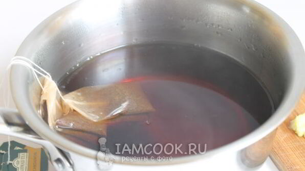 чай с имбирем