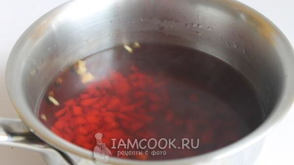 чай с имбирем