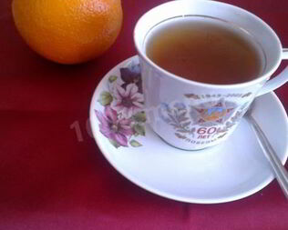 Чай с корицей