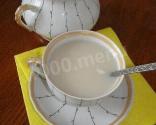 Чай с молоком