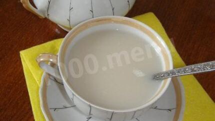 Чай с молоком