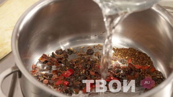 чай с шиповником