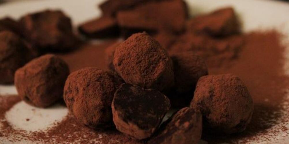 Рецепт чайных трюфелей с имбирем