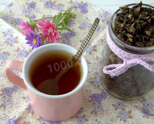 Ферментированный чай из листьев клубники