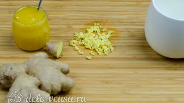 имбирный чай с медом