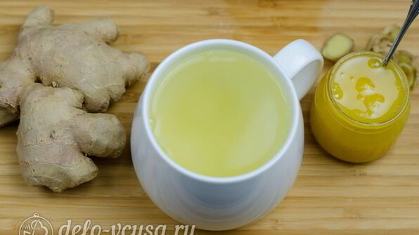 имбирный чай с медом