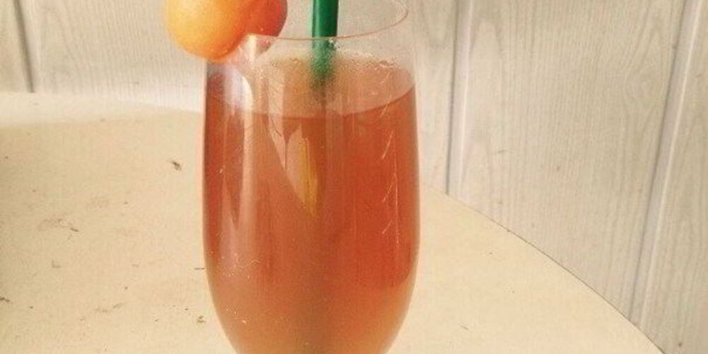 Рецепт холодного персикового чая