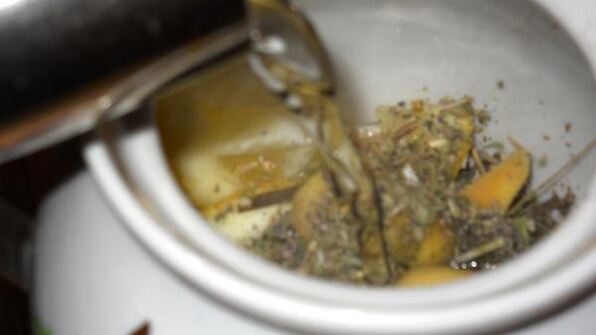 лимонно-мятный чай живая вода