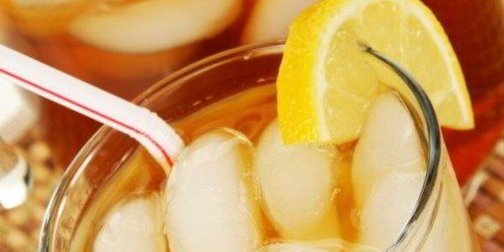 Рецепт лимонно-мятного ледяной чай