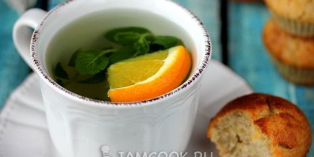 Рецепт мятного чая с апельсином