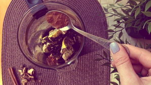 согревающий чай пряная осень