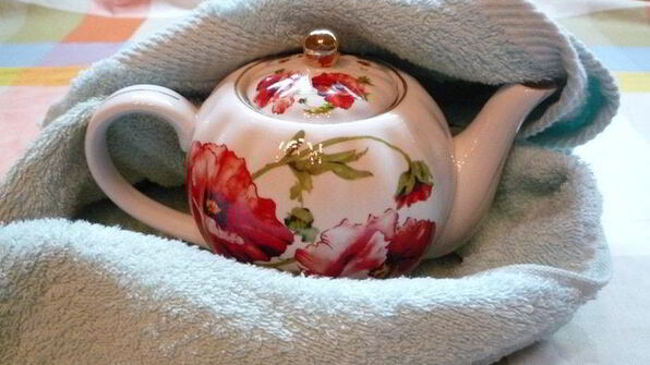 яблочный чай с апельсином и корицей