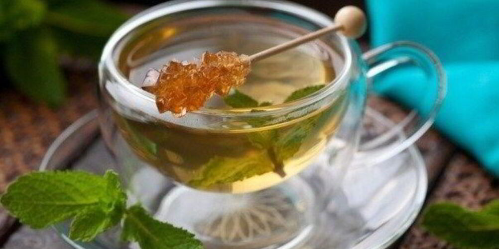 Рецепт зеленого чая с корицей и мятой