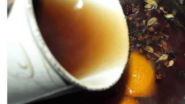 безалкогольный глинтвейн