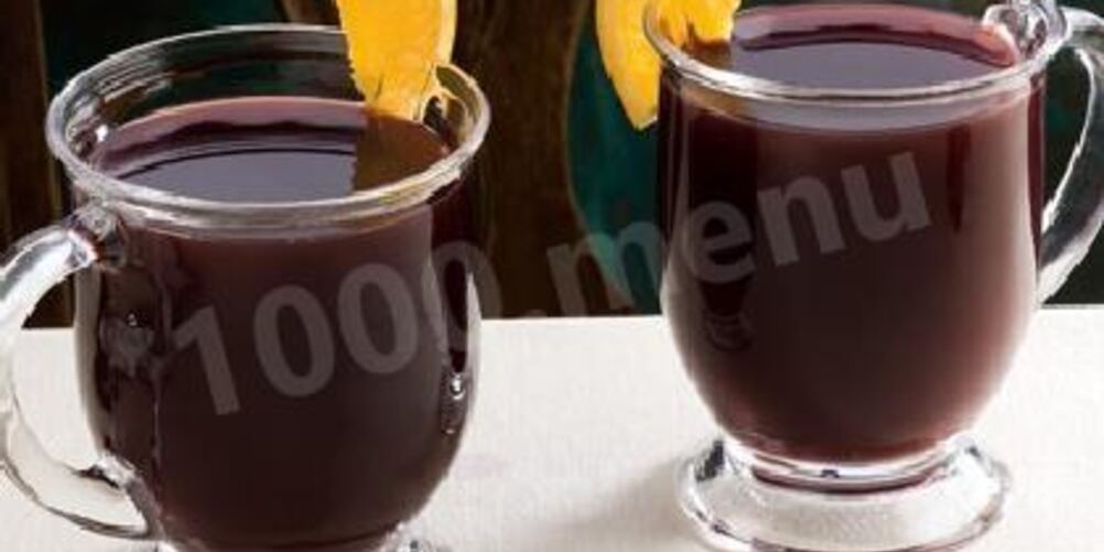 Рецепт глинтвейна с апельсином