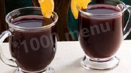 Глинтвейн с апельсином