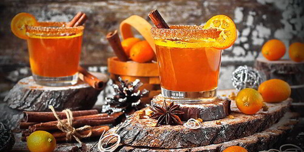 Рецепт горячего золота — апельсинового коктейля с ликером amaretto