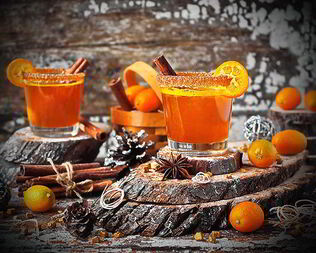 Горячее золото — апельсиновый коктейль с ликером Amaretto