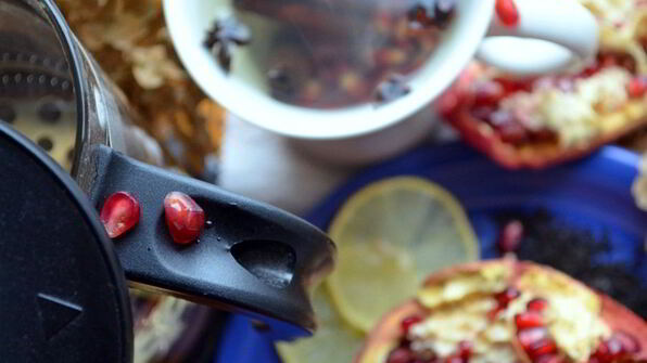 гранатовый чайный напиток