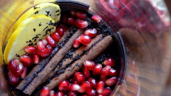 гранатовый чайный напиток