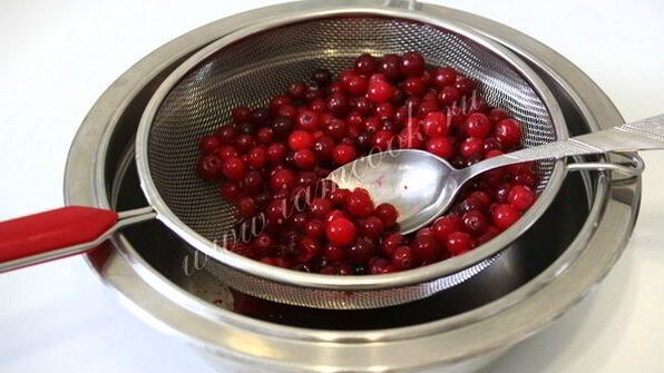 кисель из клюквы