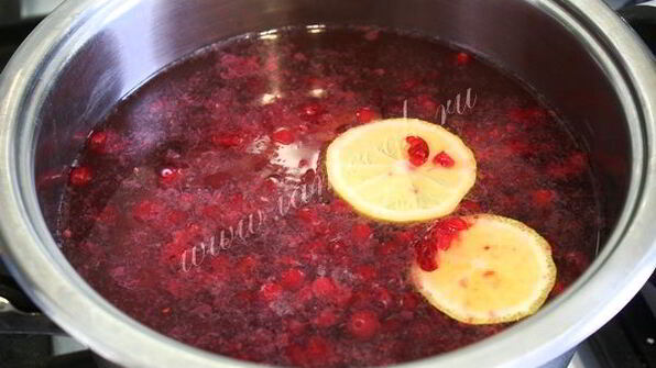 кисель из клюквы