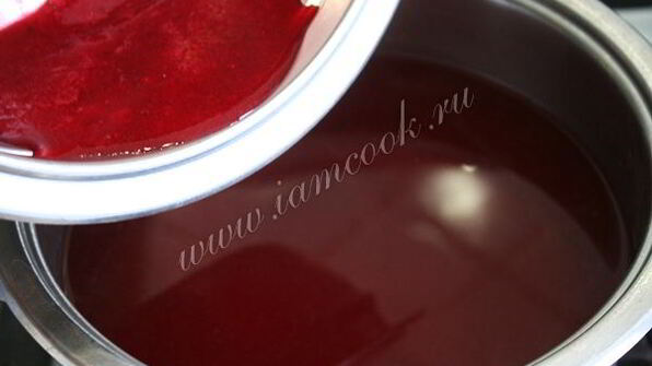 кисель из клюквы