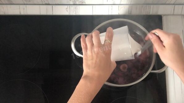 кисель из вишни