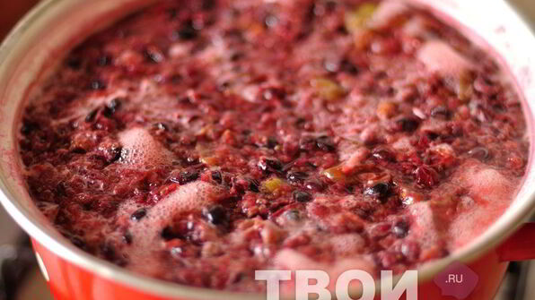 кисель из замороженных ягод