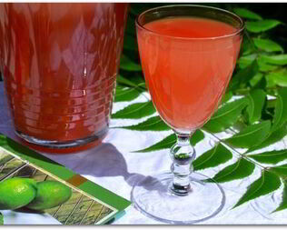 Клубничный кисель