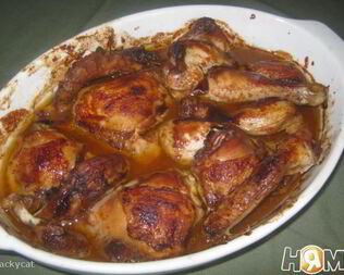 Израильский кофейный цыпленок