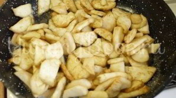 карамелизированные баклажаны с кофейным соусом