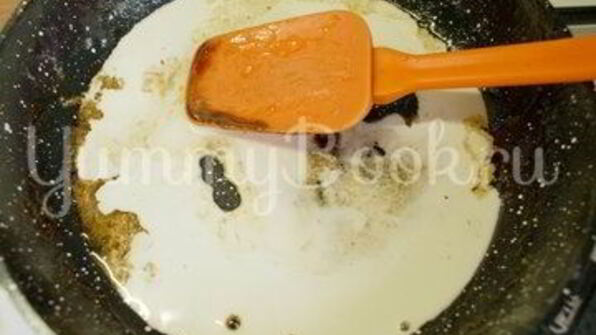 карамелизированные баклажаны с кофейным соусом