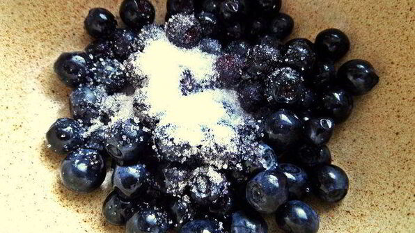 кофе с черникой