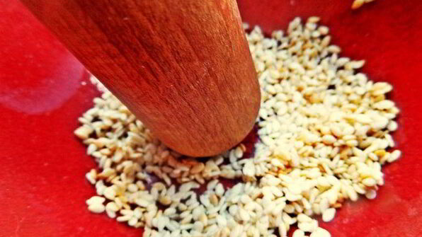 кофе с кунжутом