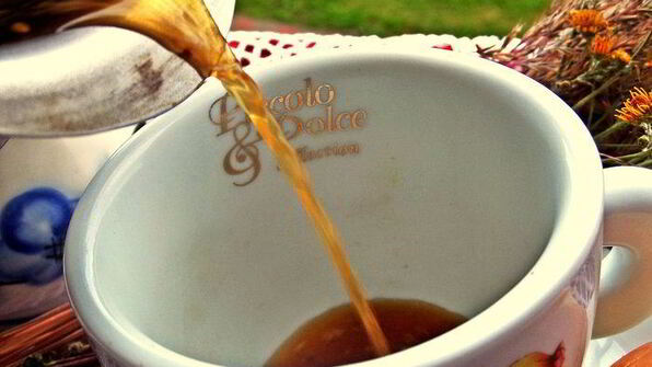 кофе с кунжутом