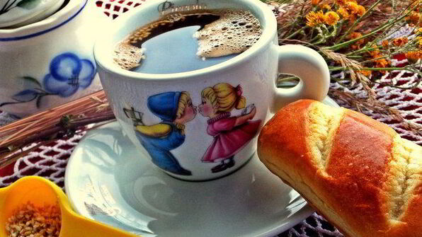 кофе с кунжутом