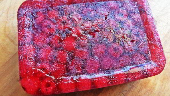 кофе с малиновыми сливками